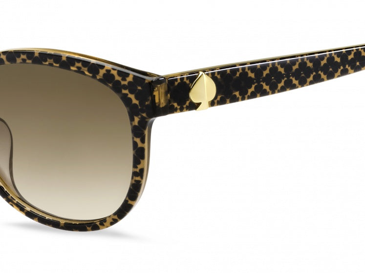 zonnebril Emaleigh dames bruin/zwart