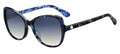 zonnebril Esmae dames gradiënt cat.3 blauw/blauw