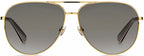 Kate spade Zonnebril Isla dames cat. 3 gepolariseerd RVS goud