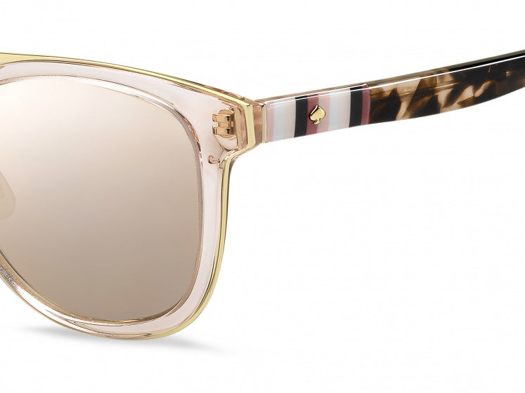 kate spade zonnebril jalicia dames spiegelend roze