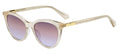 zonnebril Janalynn dames gradiënt beige/roze
