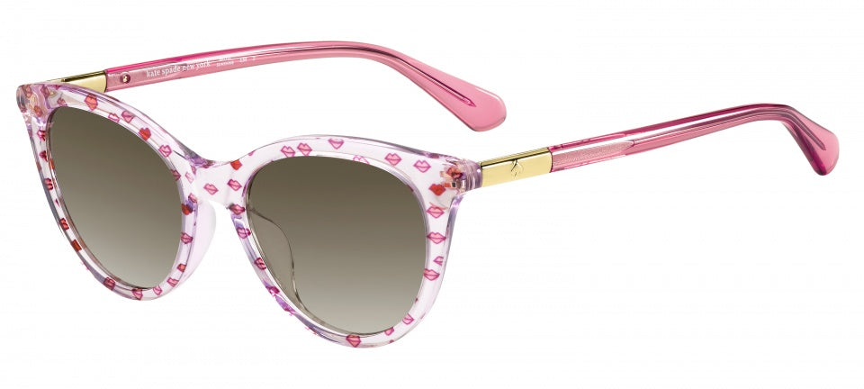 Kate spade Zonnebril Janalynn dames gradiënt roze/bruin