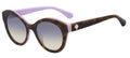 zonnebril Karleigh dames havana/lila