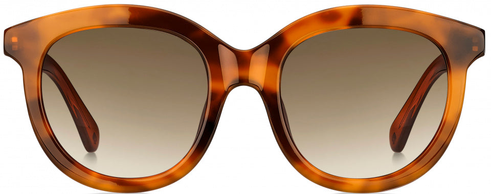 Kate spade Zonnebril Lillian dames cat. 3 gradient ovaal bruin