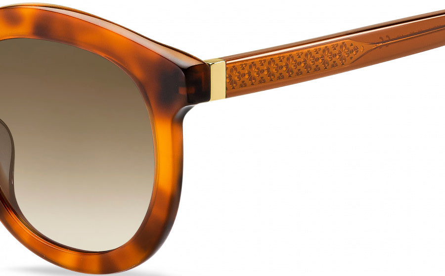Kate spade Zonnebril Lillian dames cat. 3 gradient ovaal bruin
