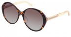 Kate spade Zonnebril Odetta dames rond cat. 3 bruin/goud