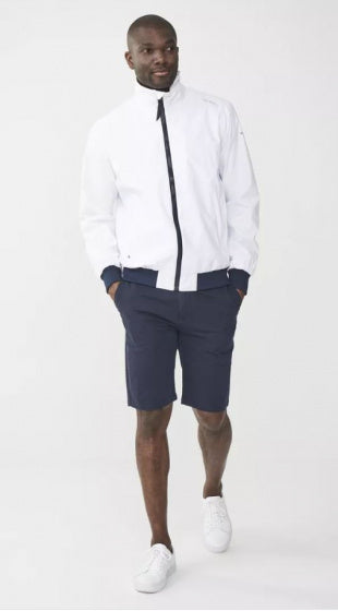 vest Keaton heren katoen wit maat 3XL