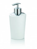 zeepdispenser Marta 350 ml 8 x 17 cm wit