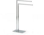 handdoekrek Style 30 x 81 cm staal zilver