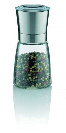 zout en pepermolen Molino 200 ml glas transparant