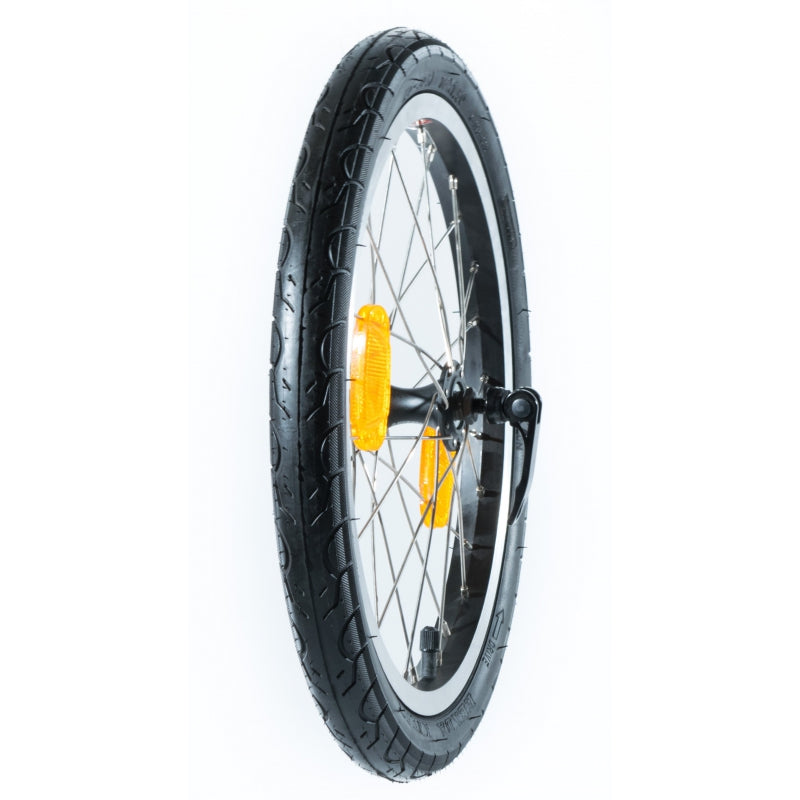 kickbike complete rear wheel 16" city g4 / clix