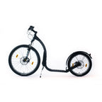 kickbike cross max 20hd+ matt black (hydraulic)