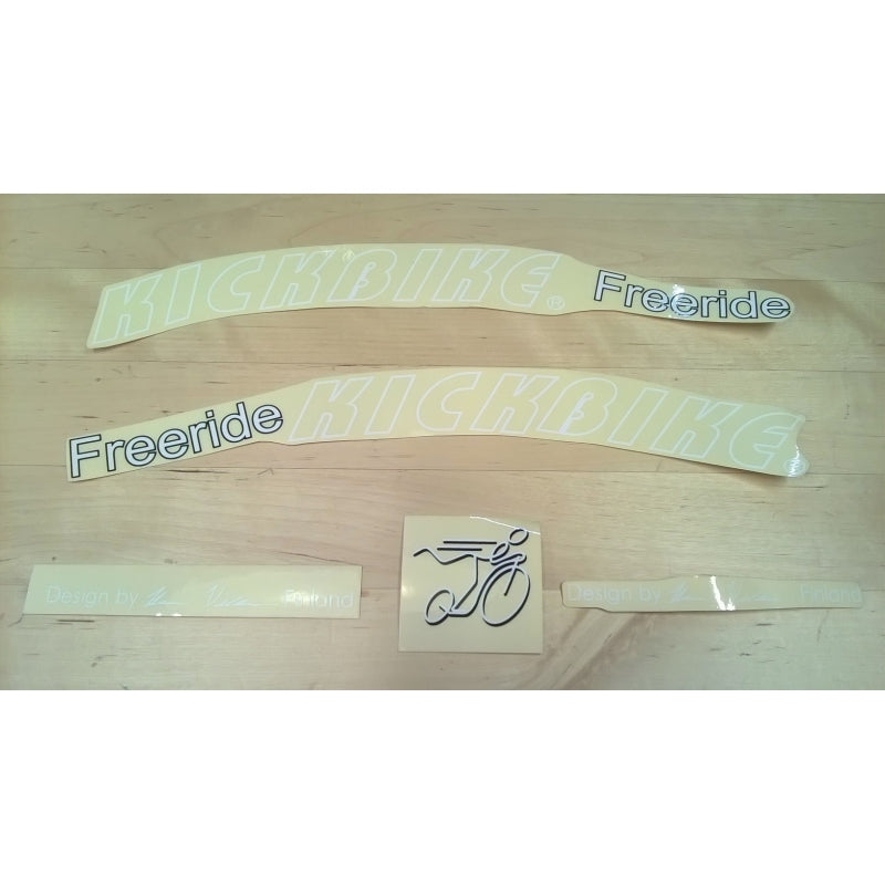 Kickbike Stickerset freeride (set of 5)