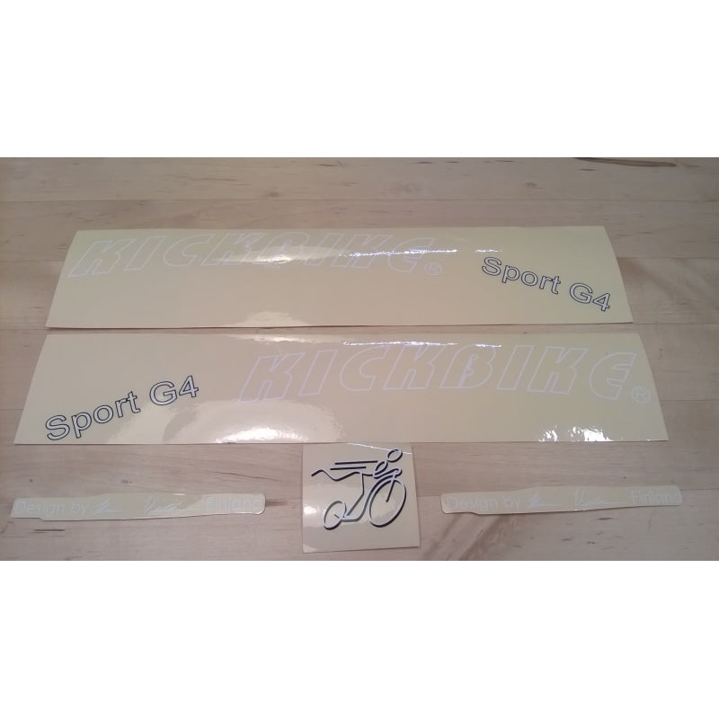Kickbike Stickerset sport g4 (set of 5)