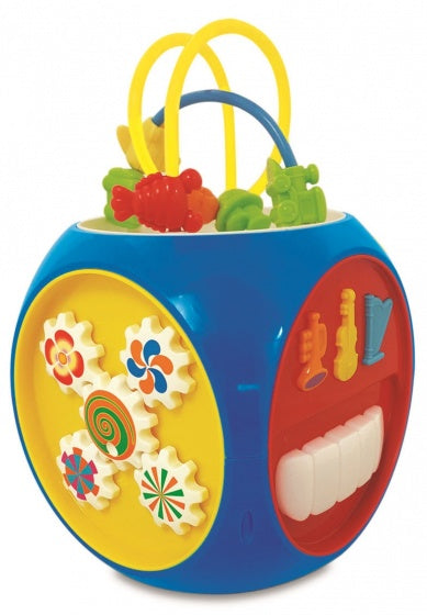 activiteitenkubus 29 cm multicolor