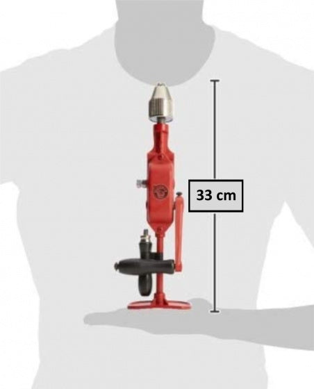Kids at work Borstboor rood 33 cm L