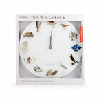 wandklok Bird Call 38 x 4 cm ABS/PVC wit