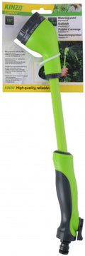 verlengbare sproeikop acht standen 38 cm groen/grijs