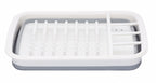 afdruiprek 38 x 29,5 cm grijs/wit