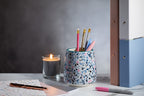Kitchencraft Bloempot mozaïek 10 x 12 cm keramiek