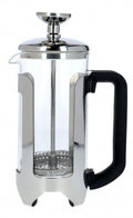 cafetière Le'Xpress 350 ml RVS/glas zilver