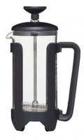cafetière Le'Xpress 350 ml RVS/glas zwart