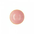 kom 15,5 x 7,5 cm keramiek blauw/roze/wit