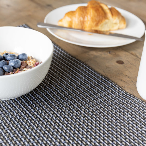 Kitchencraft Placemat Metallic 30 x 45 cm PVC/polyester grijs