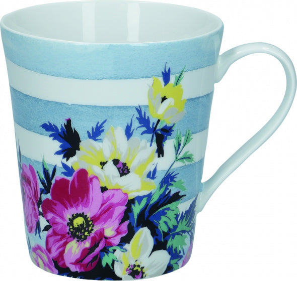 mok strepen Mikasa Clovelly 330 ml porselein