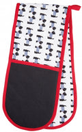 ovenhandschoen Westie 87 cm katoen wit 2 stuks