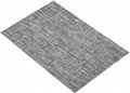 Kitchencraft Placemat 30 x 45 cm PVC/polyester grijs/antraciet