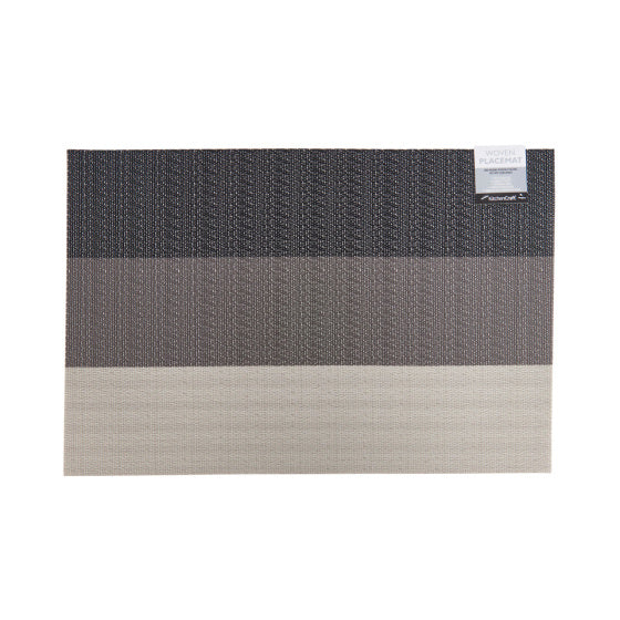 Kitchencraft Placemat 30 x 45 cm PVC polyester wit grijs