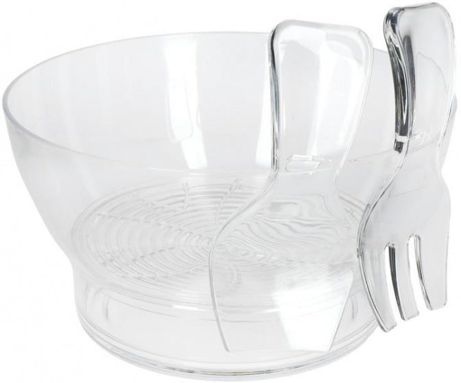 Kitchencraft Saladekom 28,5 x 28,7 x 15 cm acryl 3-delig