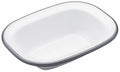 Kitchencraft Emailleschaal Living Nostalgia 1-persoons wit