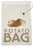 tas aardappelen 26 x 38 cm katoen beige