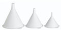 trechters 6,5 x 8 x 10 cm polypropylene wit