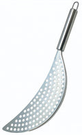 Kitchencraft Vergiet met handvat 35 x 7,5 cm RVS zilver