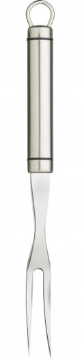 vleesvork 25 cm RVS zilver