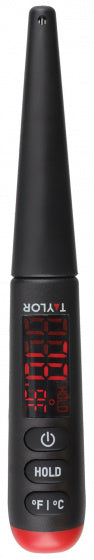 voedselthermometer Taylor 24,5 cm ABS zwart