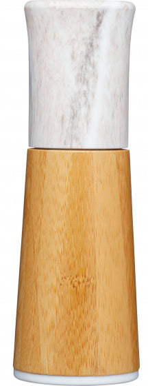 zout- of pepermolen 17,5 cm bamboe naturel