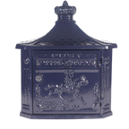 Postguard Klassieke brievenbus blauw
