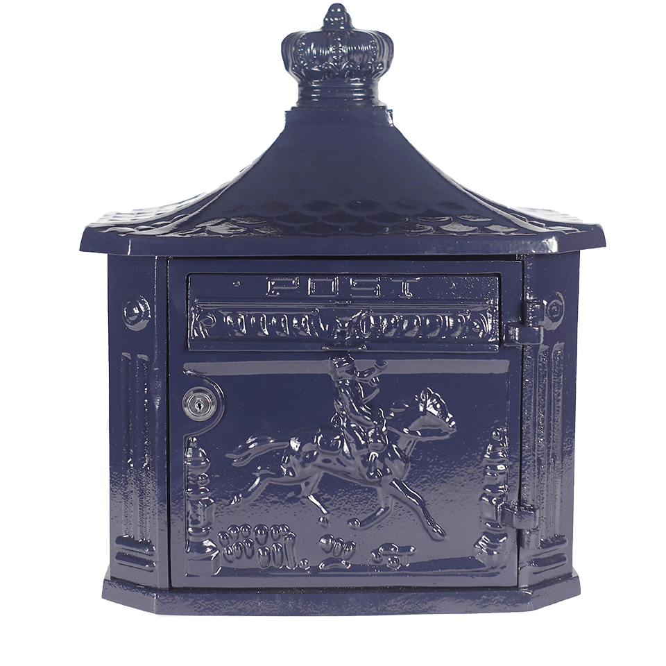Postguard Klassieke brievenbus blauw