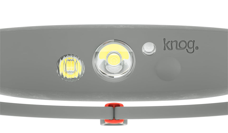 Knog hoofdlamp quokka headlight quokka cool lime grape