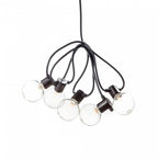 lichtsnoer LED 14,75 m amber 20 lampjes