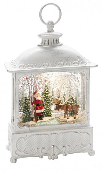kerstlantaarn kerstman led 3000K IP20 warm wit