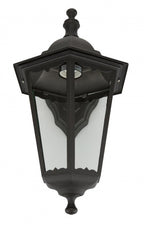 wandlamp Classico E27 60W 43 cm aluminium zwart