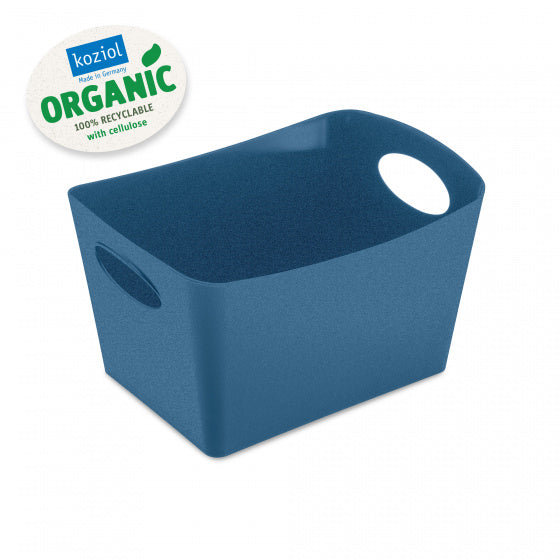 opbergbox Boxxx S Organic 1 liter marineblauw