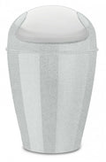 zwenkdekselbak DEL M Organic 12 liter grijs