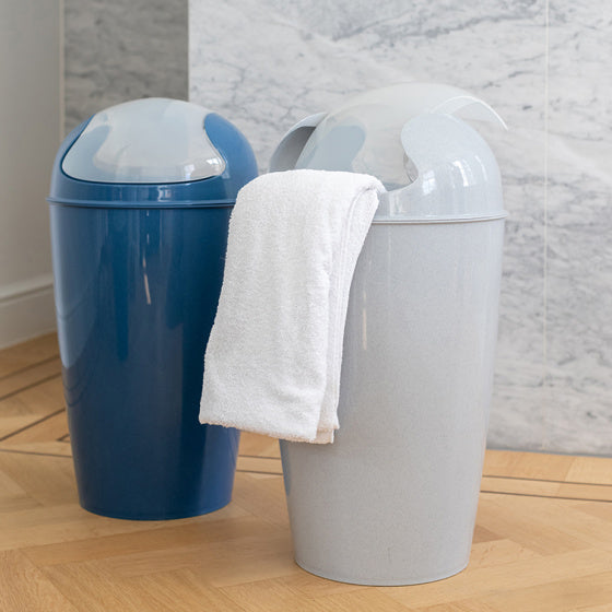 zwenkdekselbak DEL XL Organic 30 liter grijs