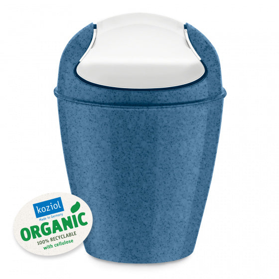 zwenkdekselbak DEL XS Organic 2 liter marineblauw